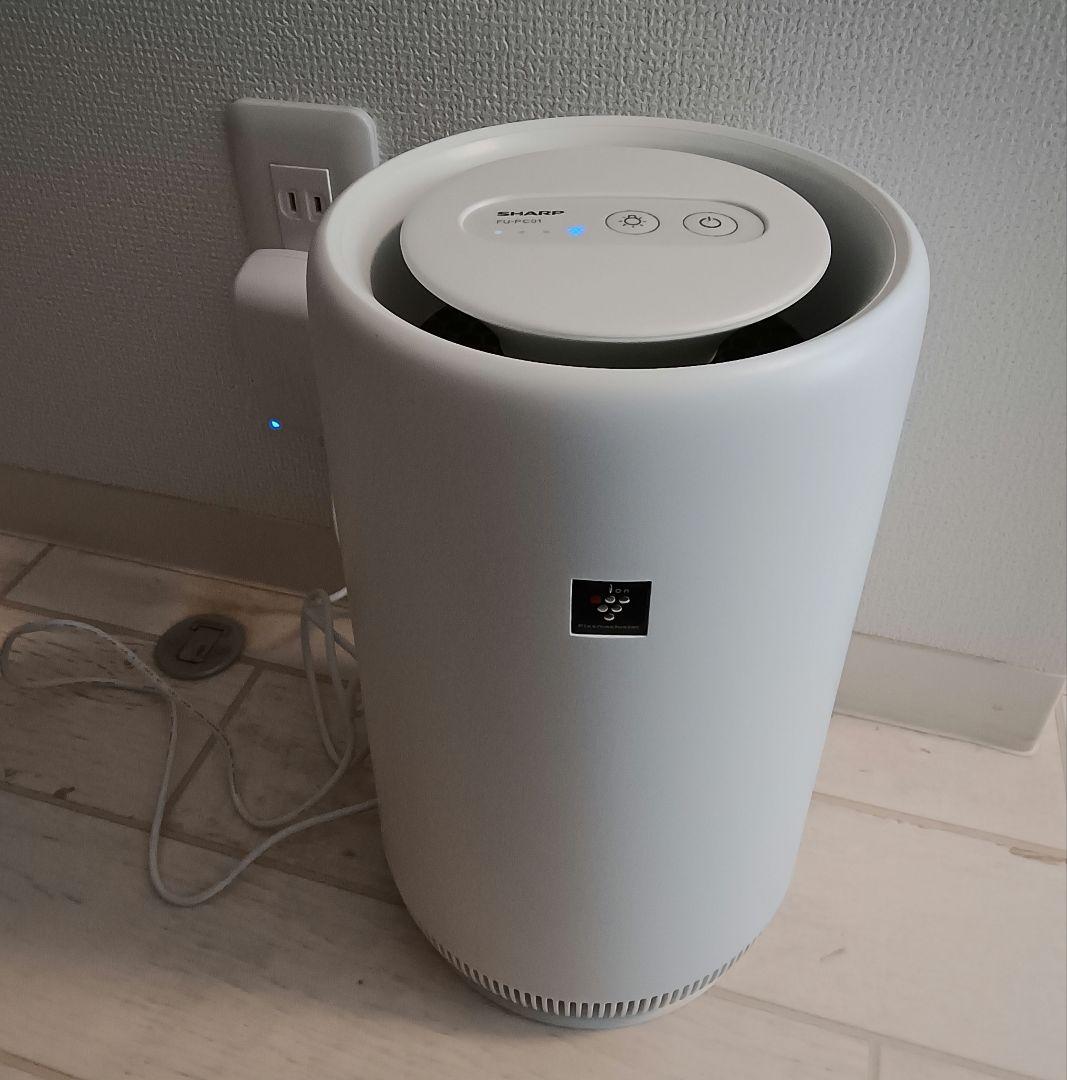 シャープ プラズマクラスター7000搭載 空気清浄機 6畳 FU-PC01-W