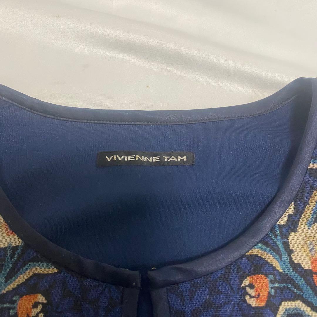 VIVIENNE TAM ヴィヴィアンタム　ワンピース　42サイズ　花柄　日本製