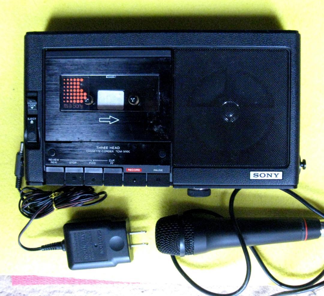 ☆ SONY TCM-5000 カセットレコーダー　整備品