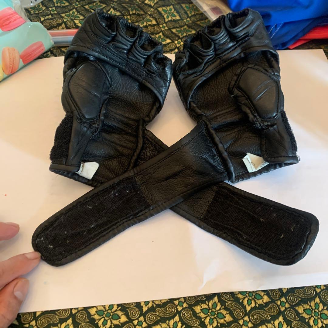 SHOOTO オープンフィンガーグローブ 黒 Isami製　Sサイズ　MMA