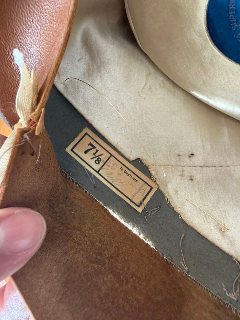 ボルサリーノ　ヴィンテージ　ハット