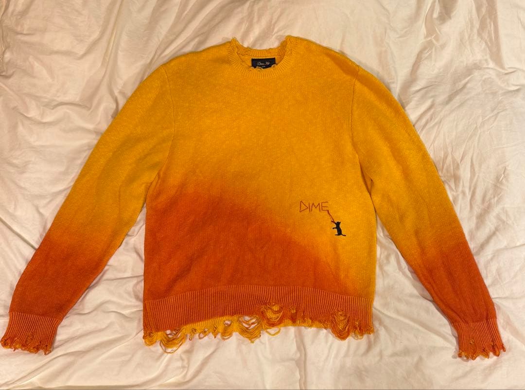 【美品】DIME Cat Knit グラデーションニットセーター