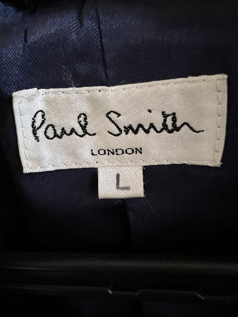 PaulSmithブラウン ダブルブレスト ウールコート