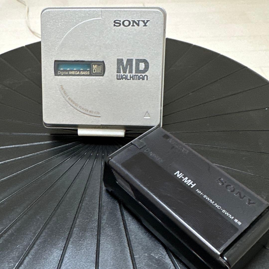 【極美DE完動品】SONY MD WALKMAN MZ-E35