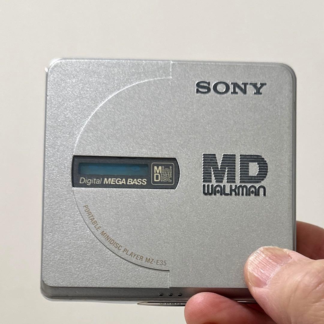 【極美DE完動品】SONY MD WALKMAN MZ-E35
