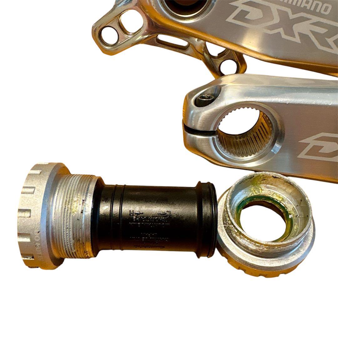 【BB・キャップ新品】希少 SHIMANO DXRクランクFC-MX71 175