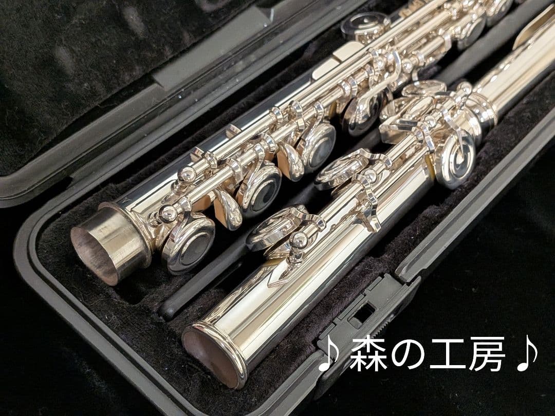 商談中【しばやま】現行モデルヤマハフルートYFL212Ｕ Eメカ