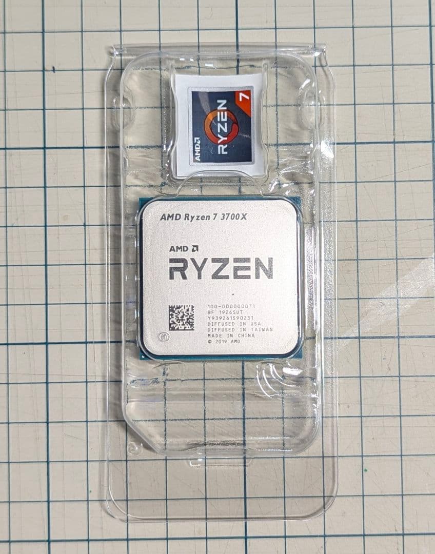 CPU Ryzen7 3700X