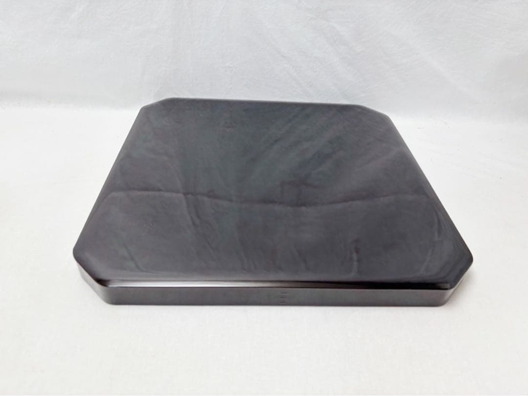 ほぼ未使用 懐石道具 溜塗 カンナ目 会席膳5客揃 元箱