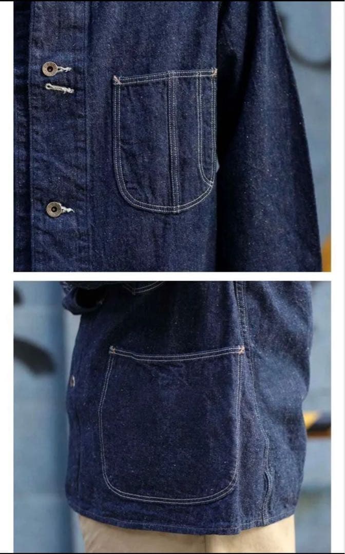 新品タグ付★orslow★オアスロウ★40sカバーオール★3★ヴィンテージモデル