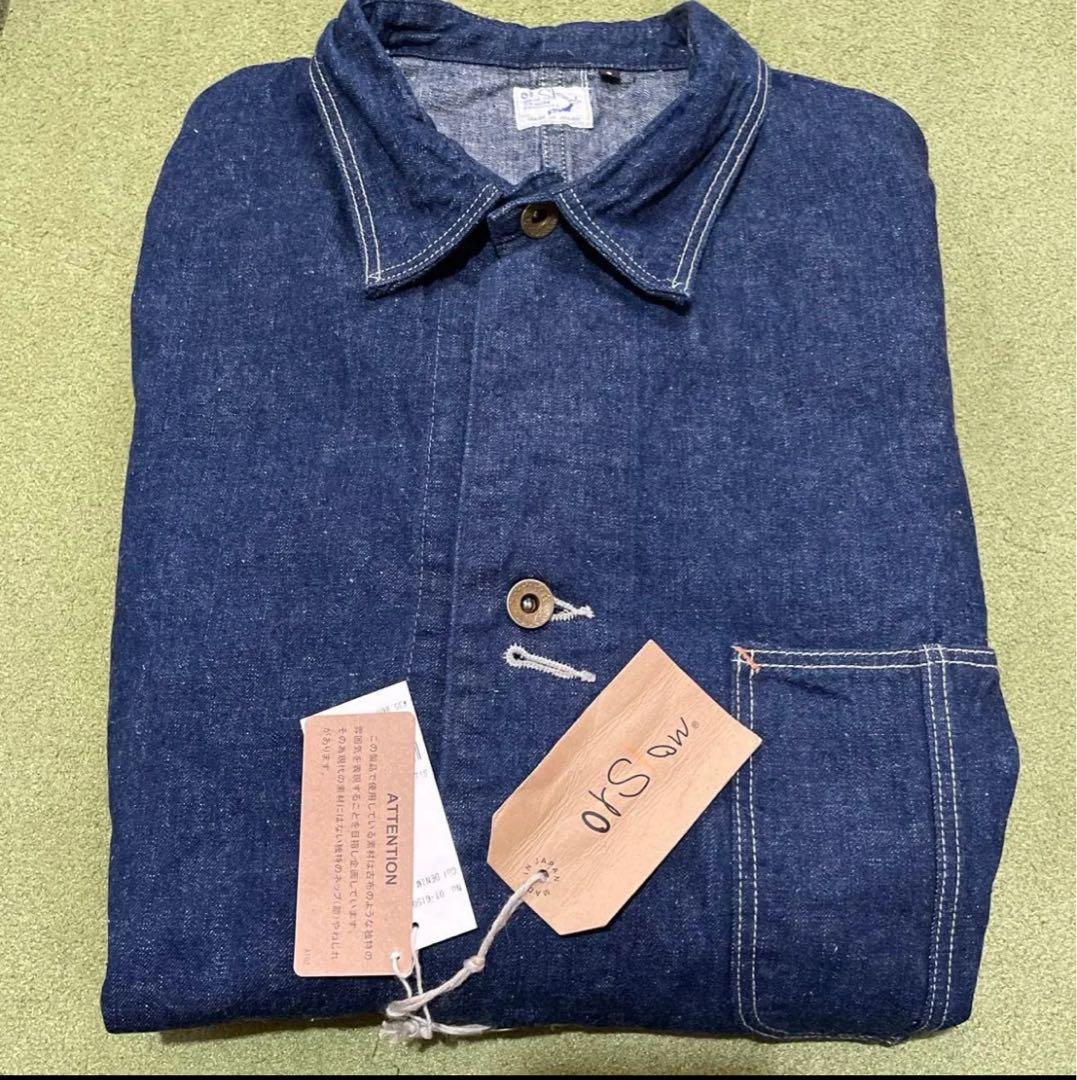 新品タグ付★orslow★オアスロウ★40sカバーオール★3★ヴィンテージモデル