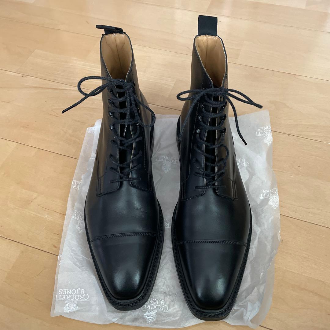 【極美品、値下げ】クロケット&ジョーンズ　ビジネス　ブーツ　ストレッチチップ