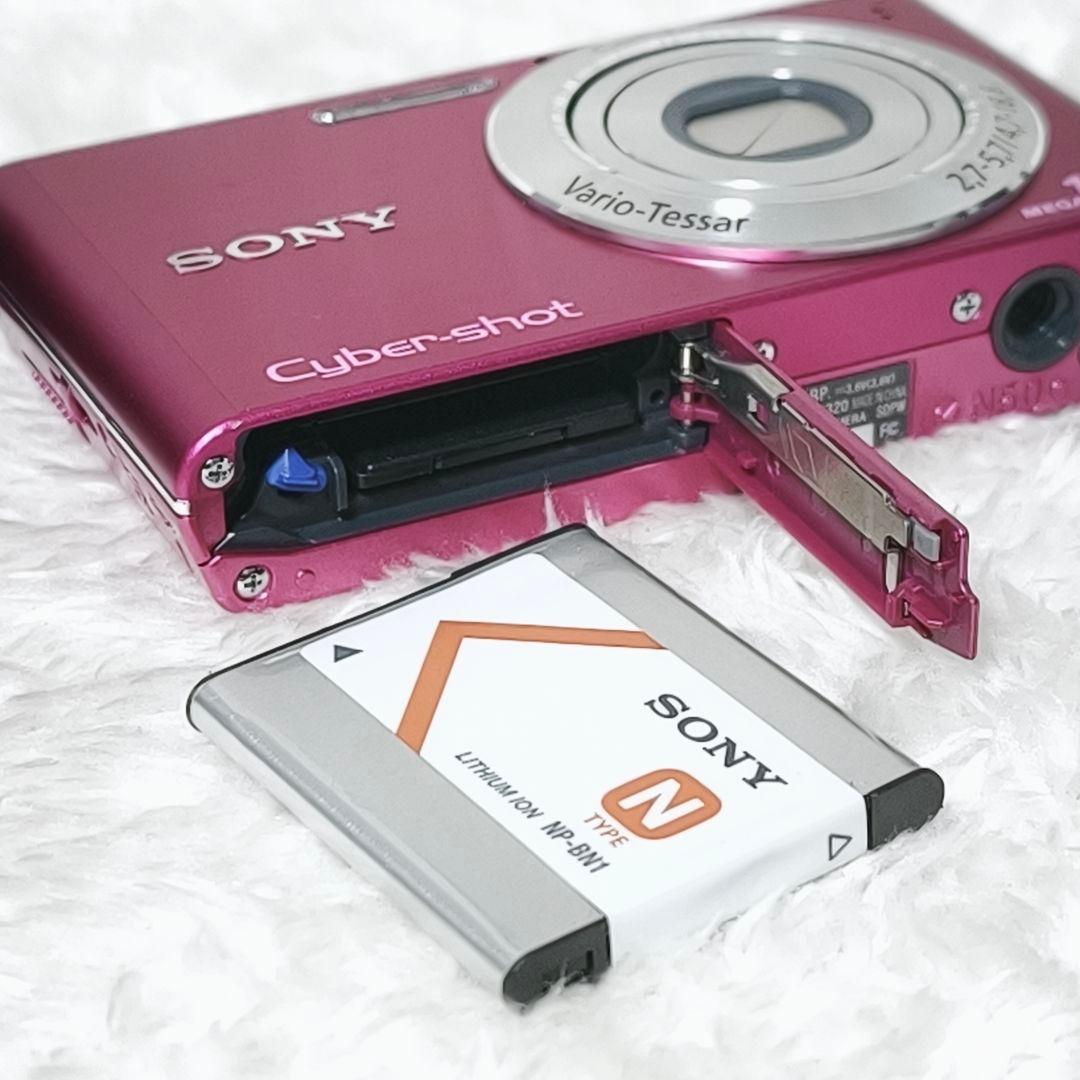 美品✨SONY Cyber-shot DSC-W320 ピンク デジカメ