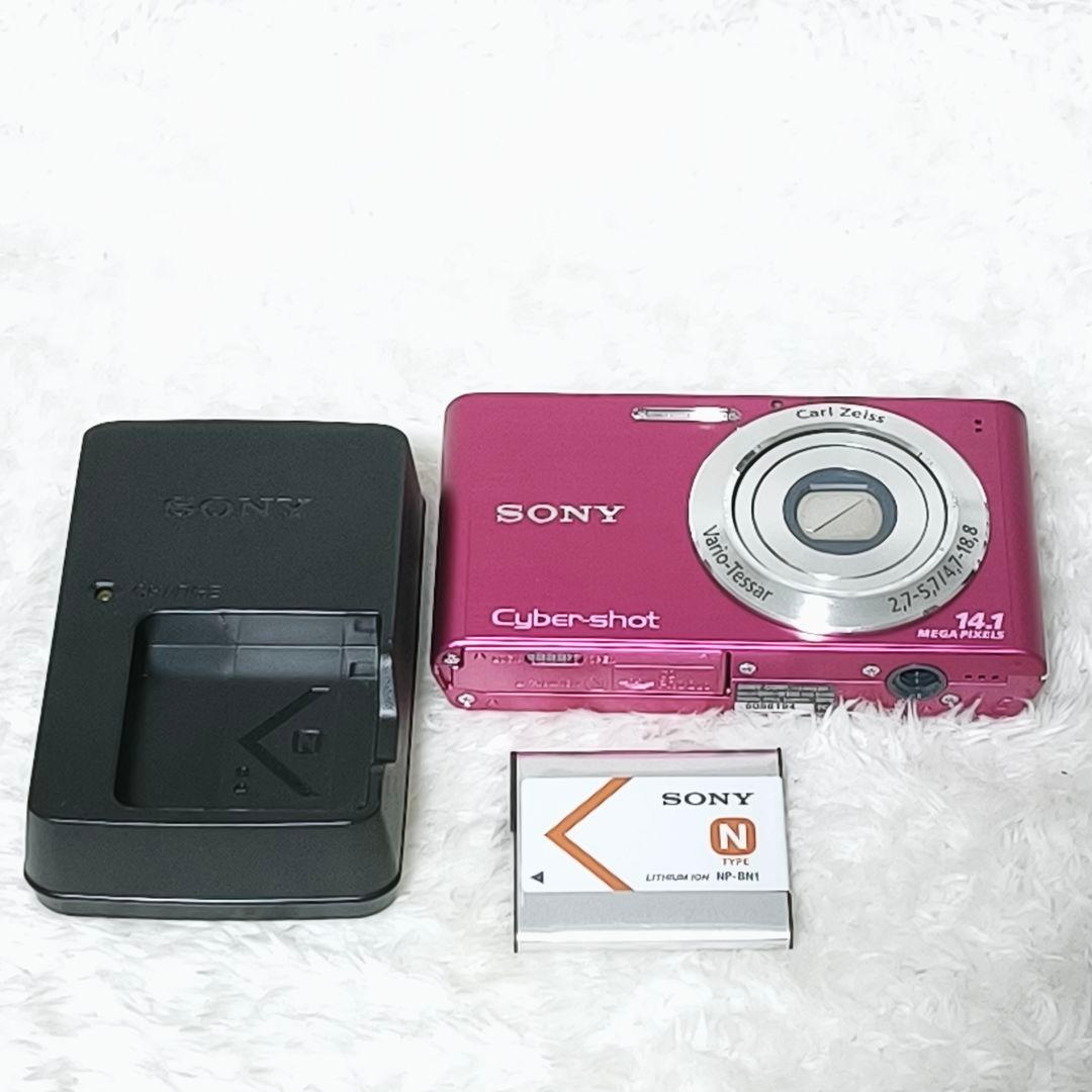 美品✨SONY Cyber-shot DSC-W320 ピンク デジカメ