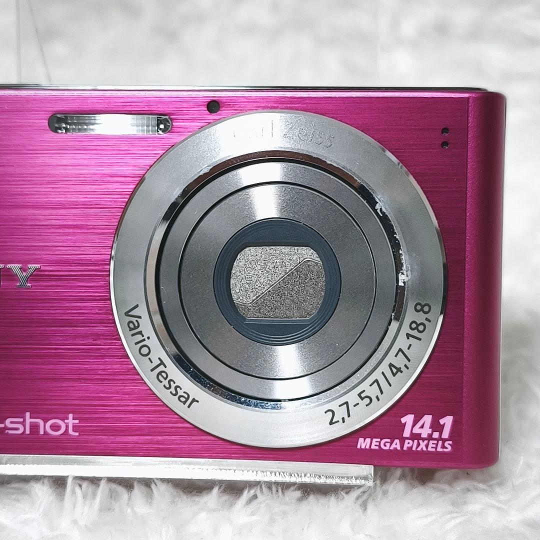 美品✨SONY Cyber-shot DSC-W320 ピンク デジカメ