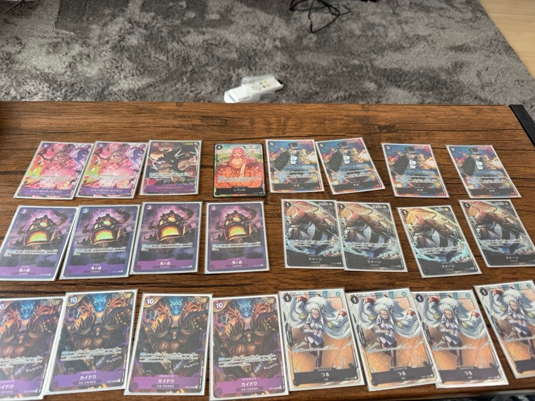 ワンピースカード　引退品　パラレル100枚over