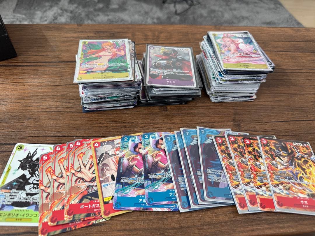 ワンピースカード　引退品　パラレル100枚over