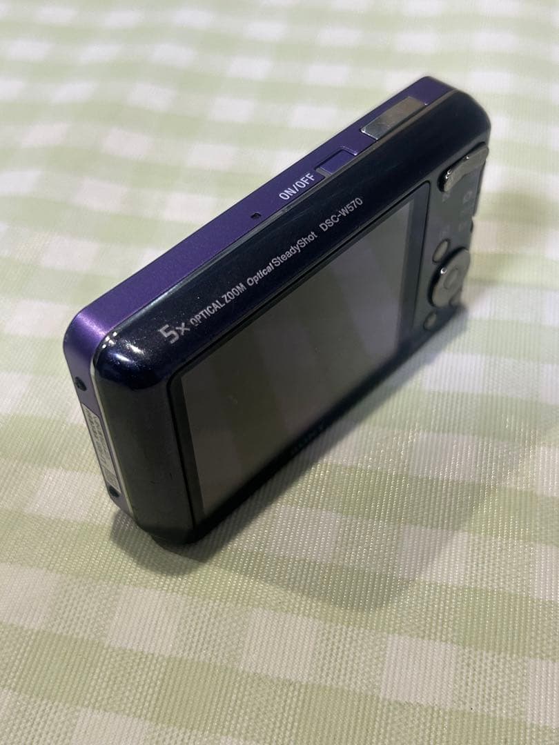 SONY Cyber-shot 16.1メガピクセル 紫