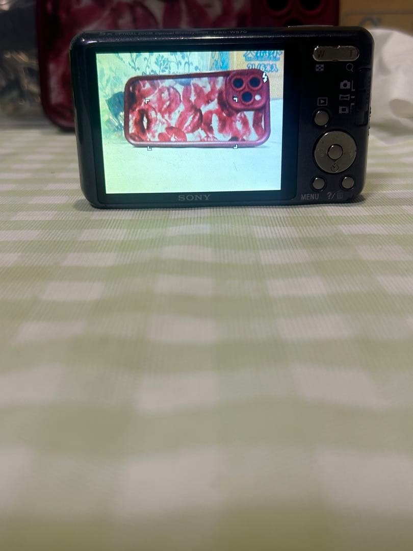 SONY Cyber-shot 16.1メガピクセル 紫