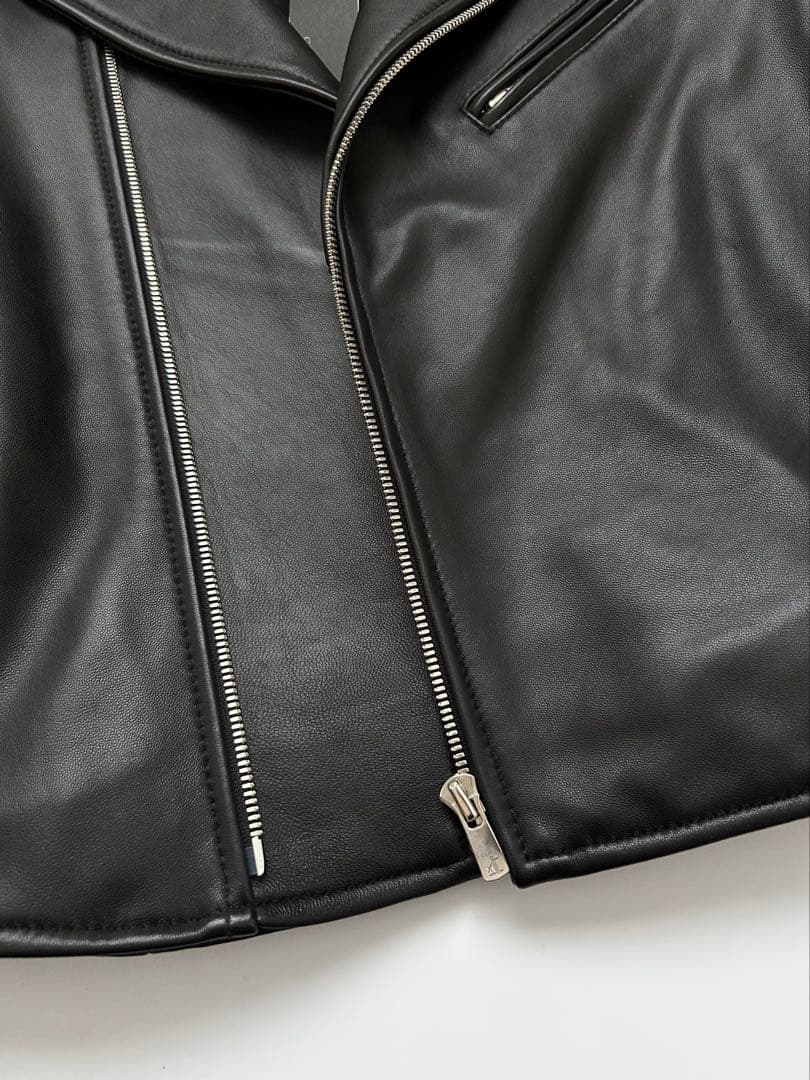 【新品未使用】goutcommunラムレザーライダースジャケット滝沢眞紀子