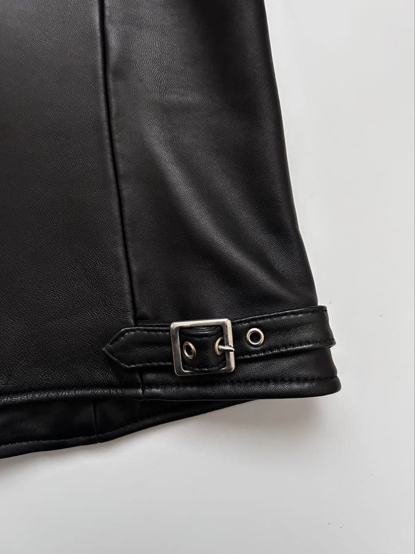 【新品未使用】goutcommunラムレザーライダースジャケット滝沢眞紀子