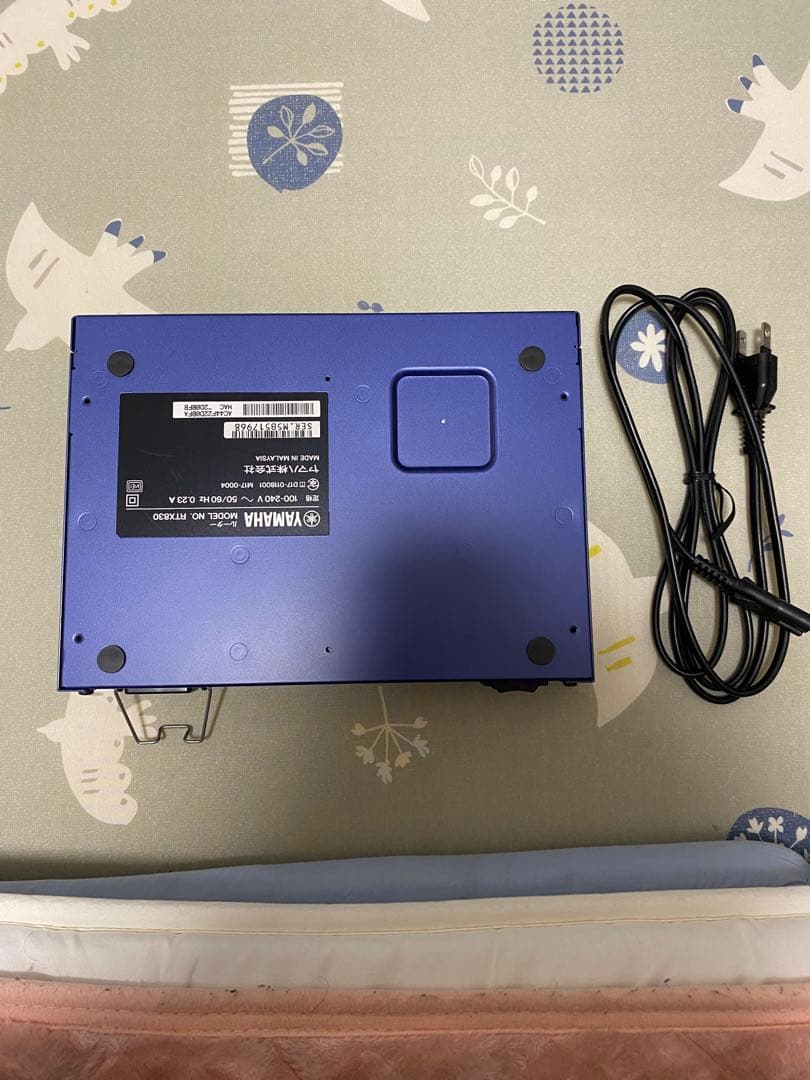 ヤマハ RTX830 ルーター 動作確認済