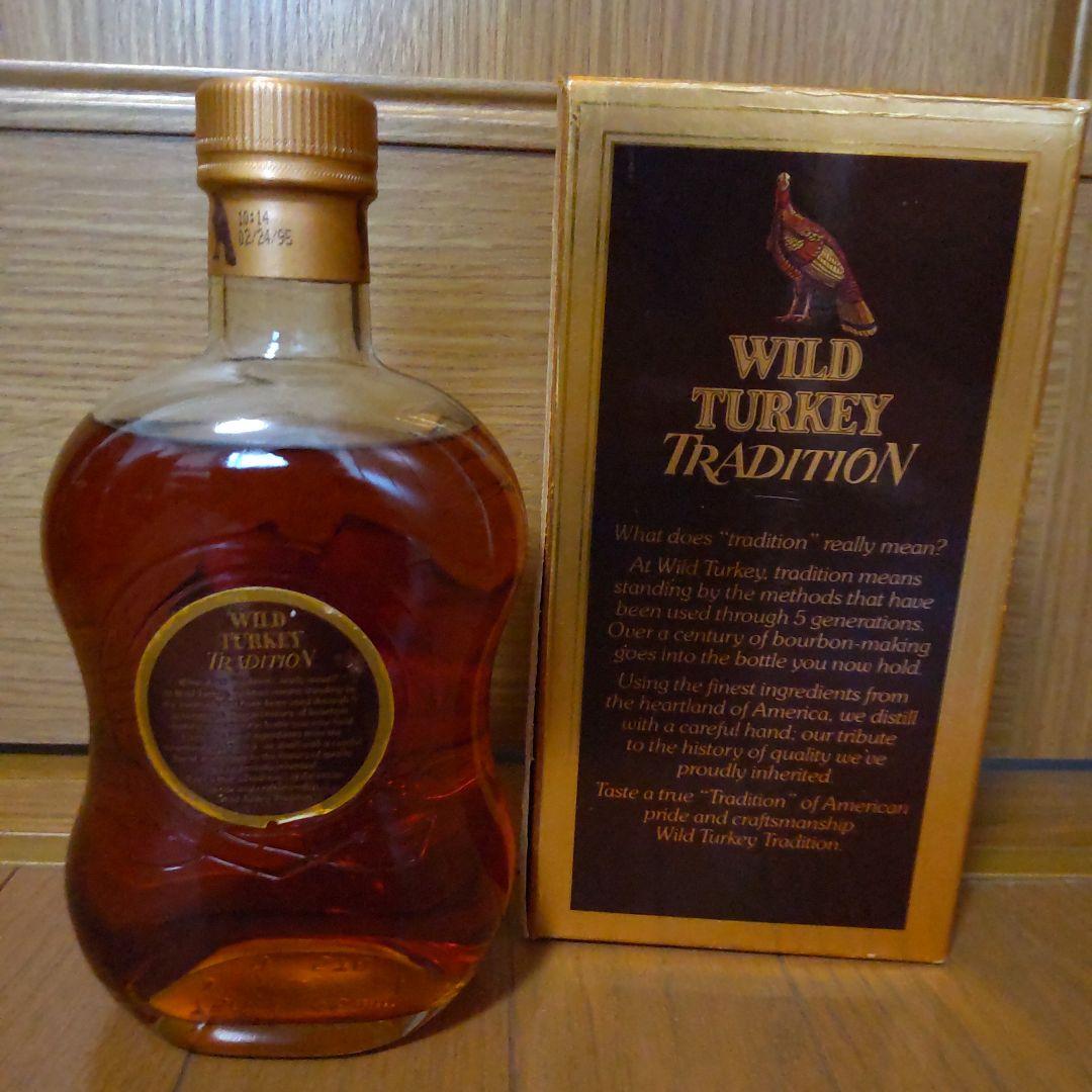 ワイルドターキー トラディション 未開栓 1本箱付き