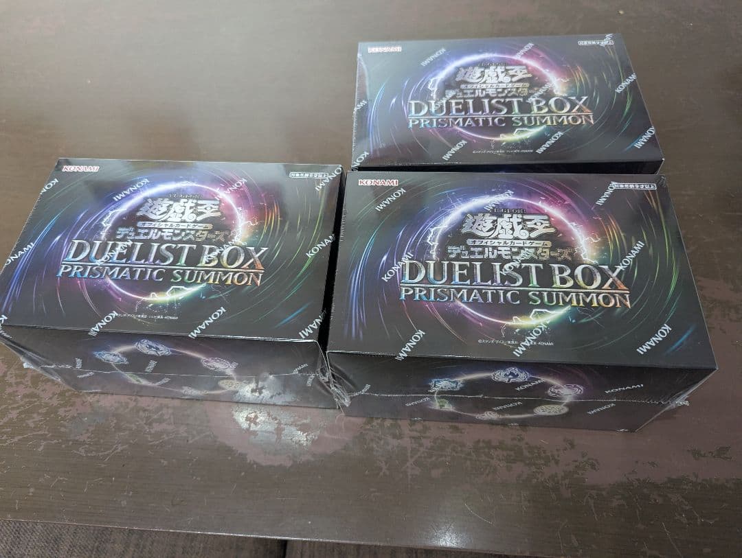 DUELIST BOX PRISMATIC SUMMON 3個セット