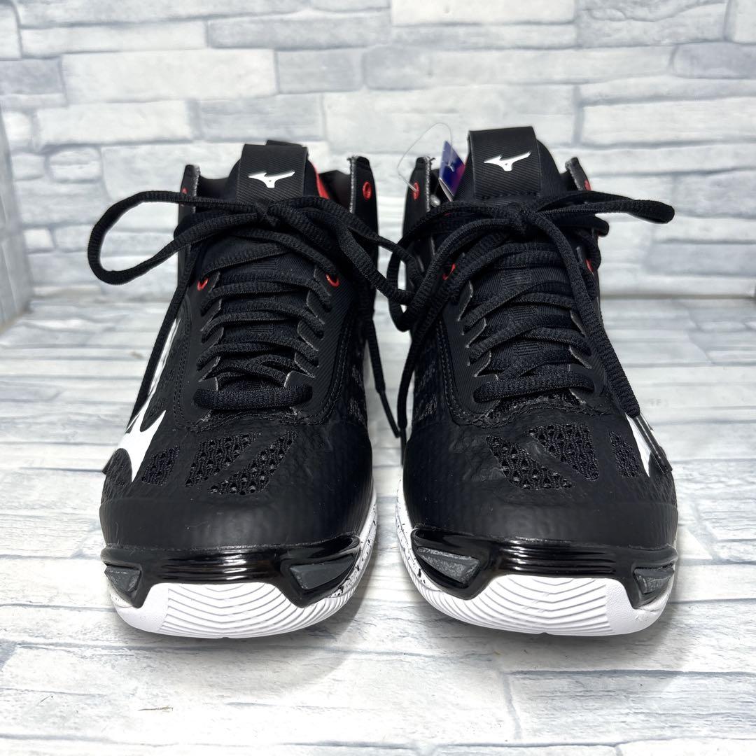 ✨新品✨ミズノ バレーボールシューズ ウエーブモーメンタム ブラック 23cm