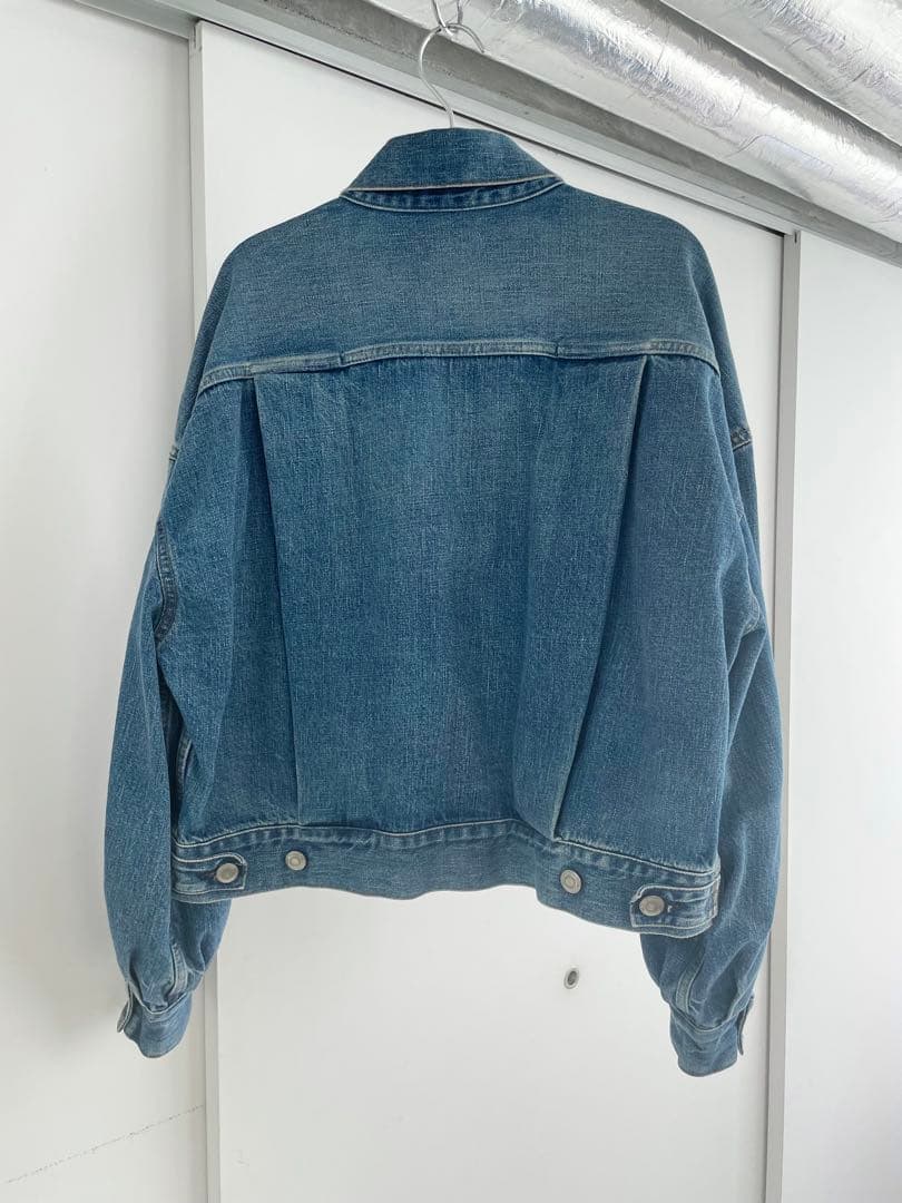 ＜HYKE＞ バルーンスリーブ デニムジャケット　size 2