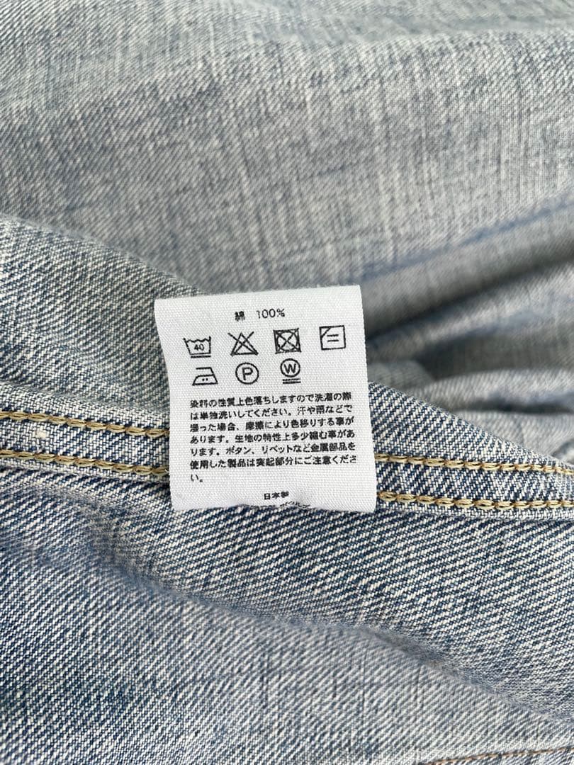 ＜HYKE＞ バルーンスリーブ デニムジャケット　size 2