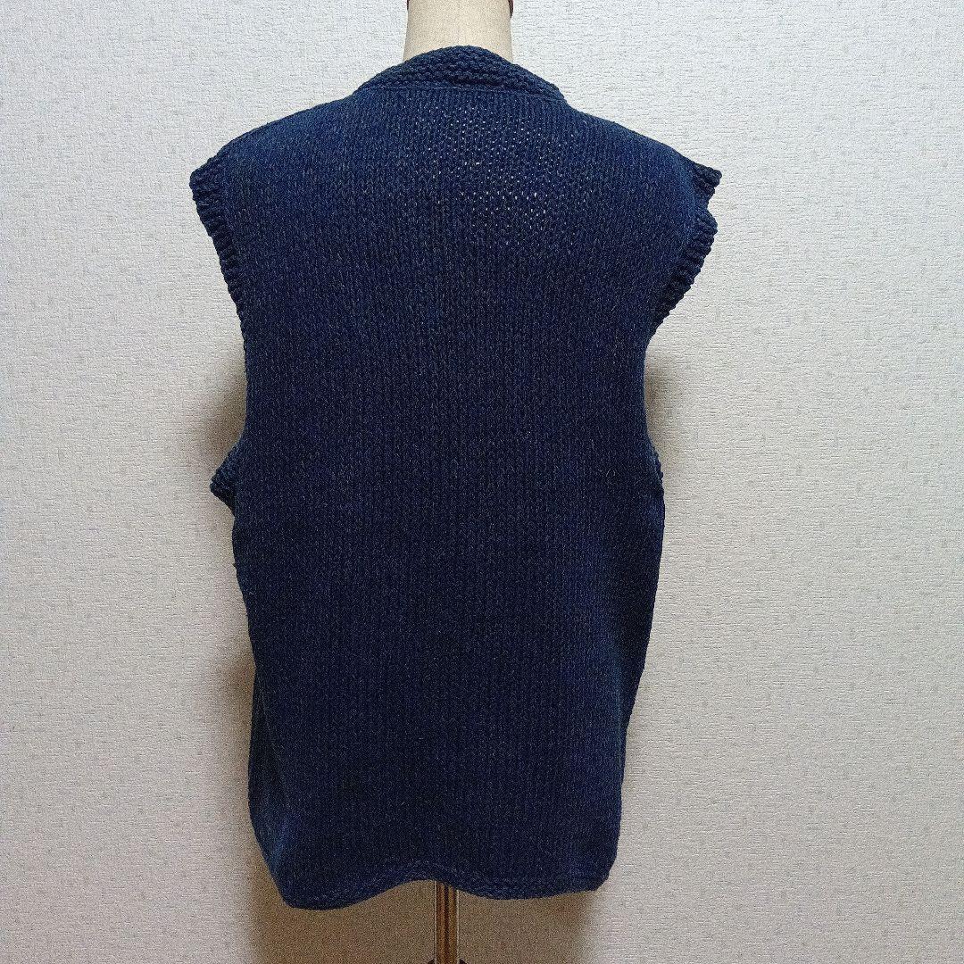ユロさま専用 45rpm DASH 藍染ハンドニットベスト