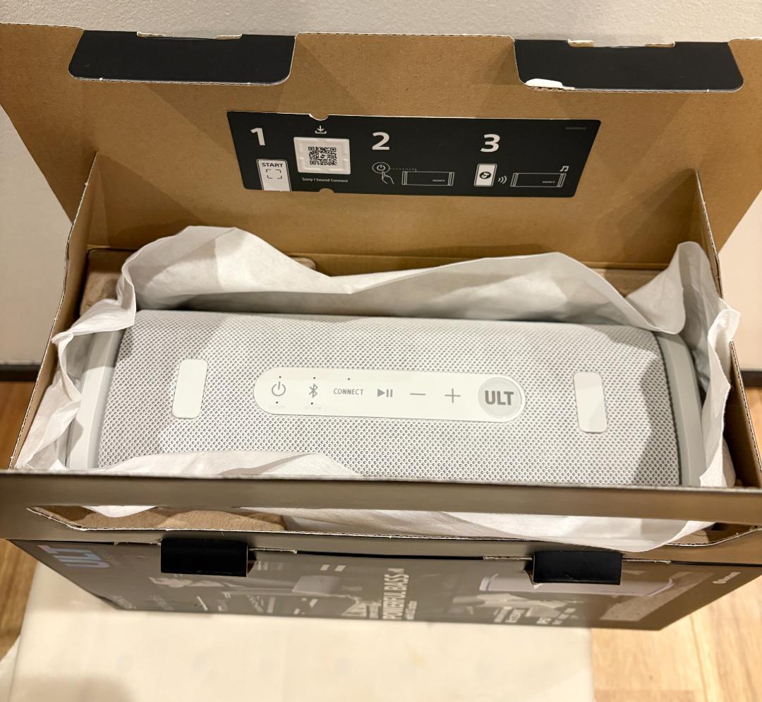 【新品同様】SONY ULT FIELD 5 SRS-ULT50 オフホワイト