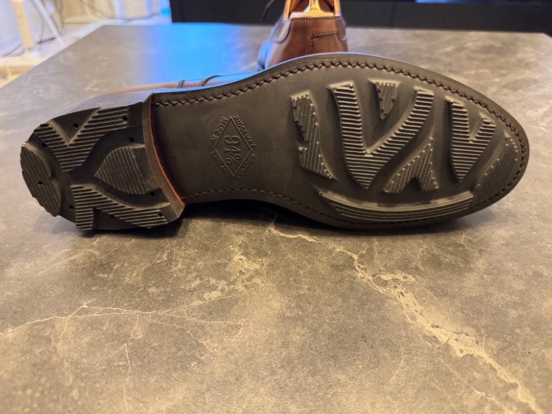 【新品】クロケット&ジョーンズ　Ｕチップ　ブラウンの革靴