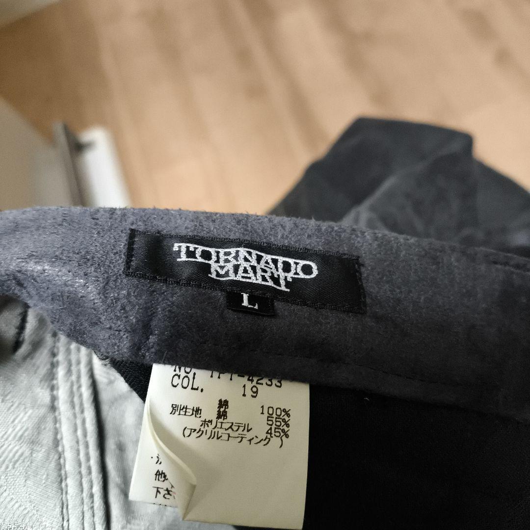 TORNADO MART サイドスナップボタン フレアパンツ ベルボトム L