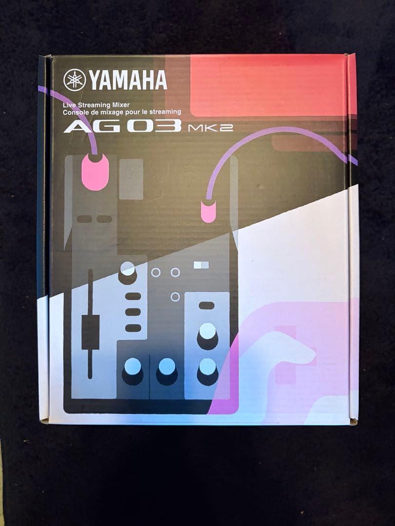 YAMAHA AG03MK2 Bブラック オーディオインターフェース