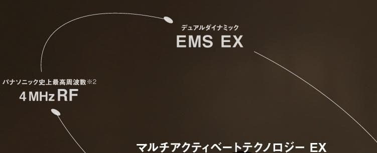 リフトケア★パナソニック美顔器 バイタリフト RF EX EH-SR86-T