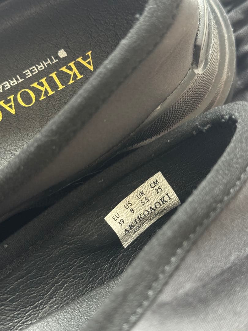 靴 AKIKOAOKI Giselle Satin 39