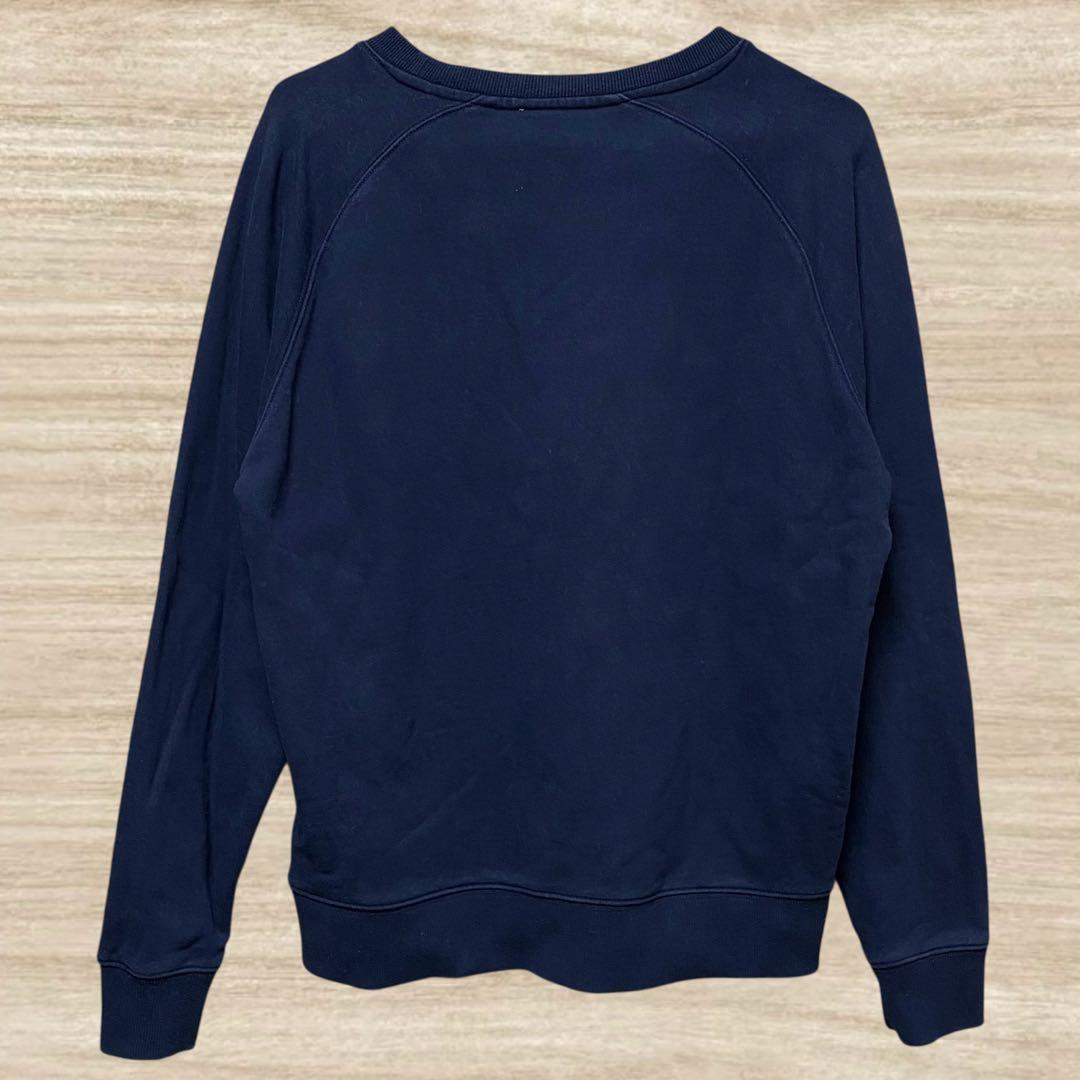 入手困難 メゾンキツネ スウェット チラックス 刺繍 ネイビー M