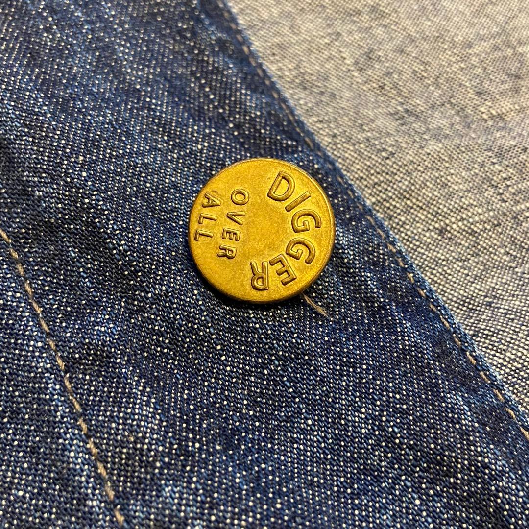 WAREHOUSE DUCK DIGGER デニムカバーオール 38