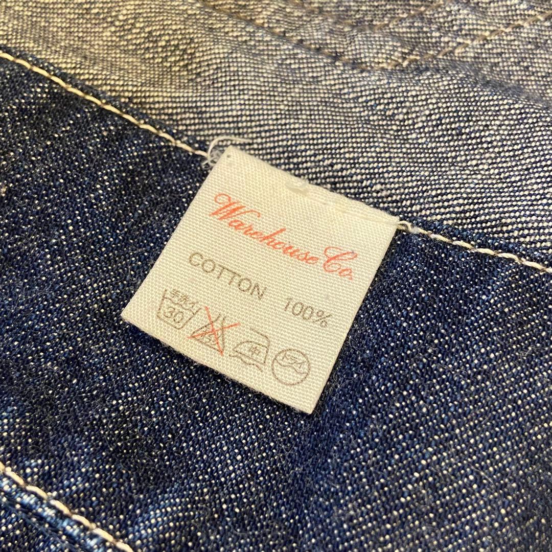 WAREHOUSE DUCK DIGGER デニムカバーオール 38