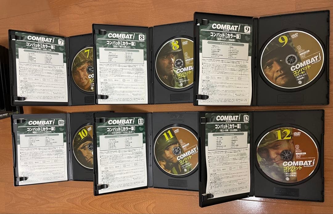 DVD-BOX コンバット COMBAT！カラー版初回限定特製ブックレット付