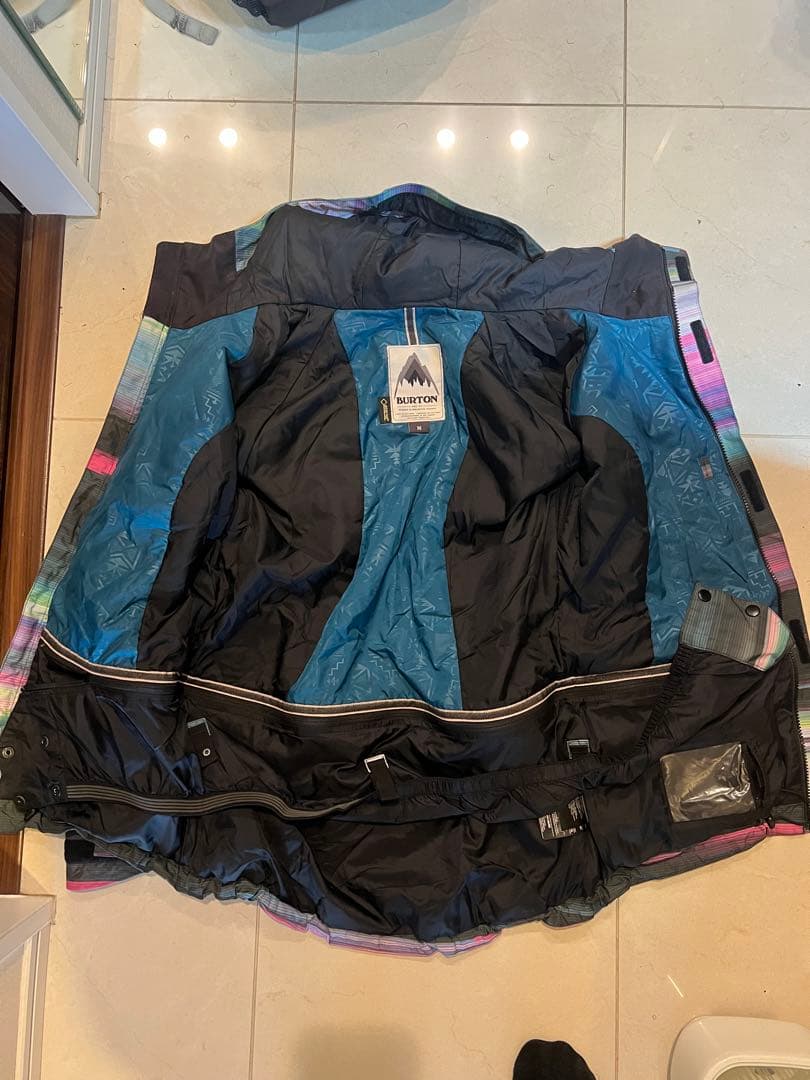 バートン BURTON GORETEX スノーボードウェア・パンツセット