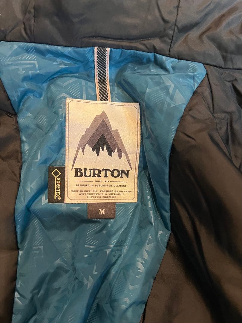 バートン BURTON GORETEX スノーボードウェア・パンツセット