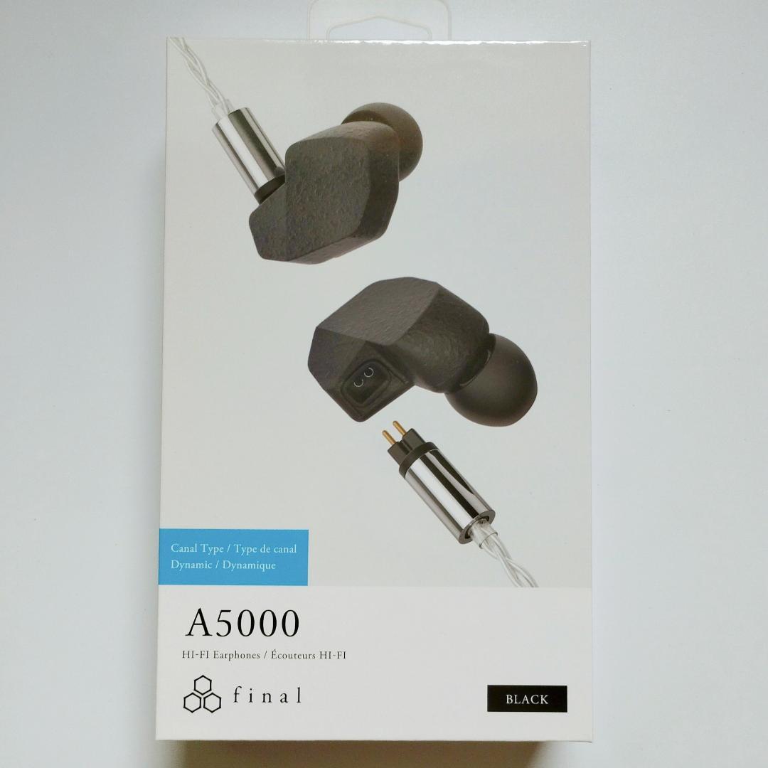 final A5000 ブラック 有線イヤホン 新品・未開封