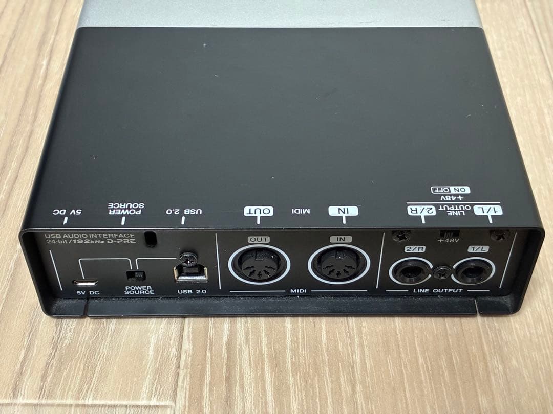 UR22mkⅱ USBオーディオインターフェイス　マイクプリアンプ内蔵