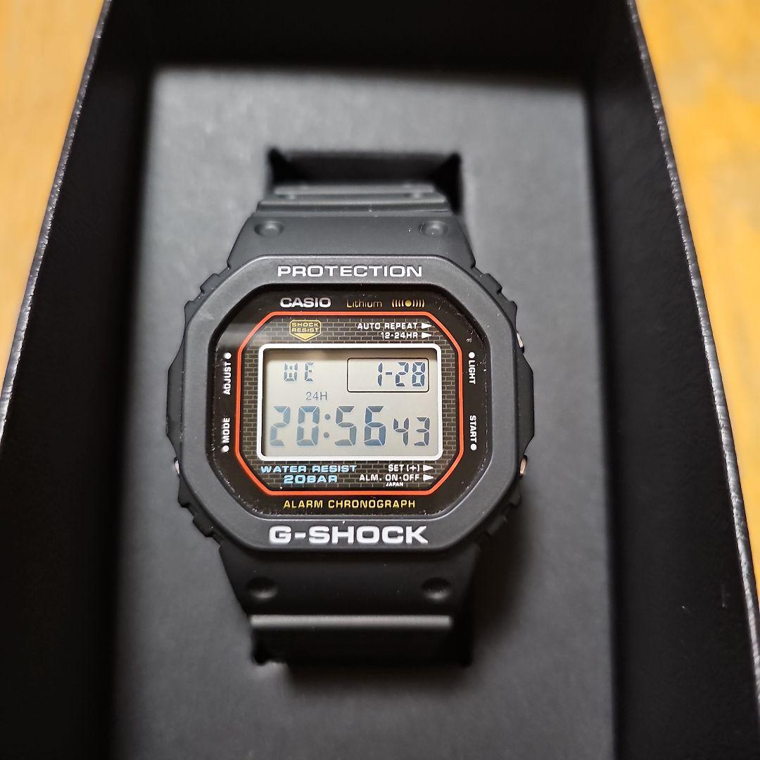 G-SHOCK　初代G-SHOCK 復刻モデル　　DW-5000R-1AJF