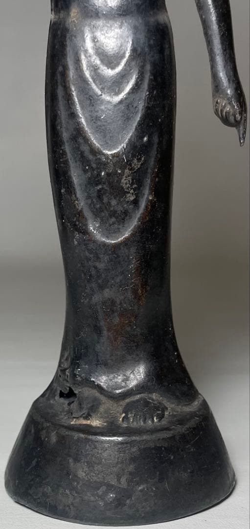 仏教美術　誕生仏　仏像　銅製 　　　k93