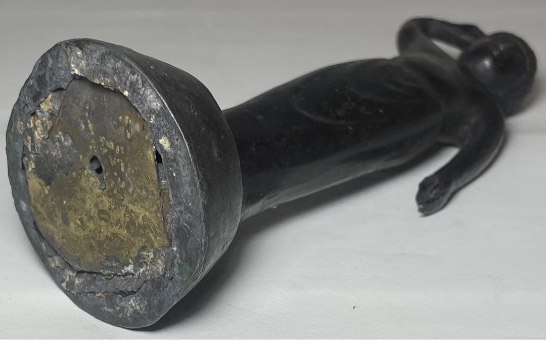 仏教美術　誕生仏　仏像　銅製 　　　k93