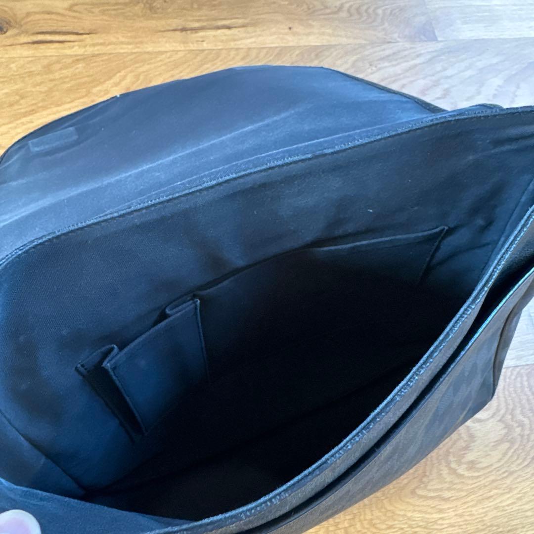 値下げ・ルイヴィトンダミエ　レザー メッセンジャーバッグ